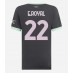 Maillot de foot AC Milan Emerson Royal #22 Troisième vêtements Femmes 2024-25 Manches Courtes